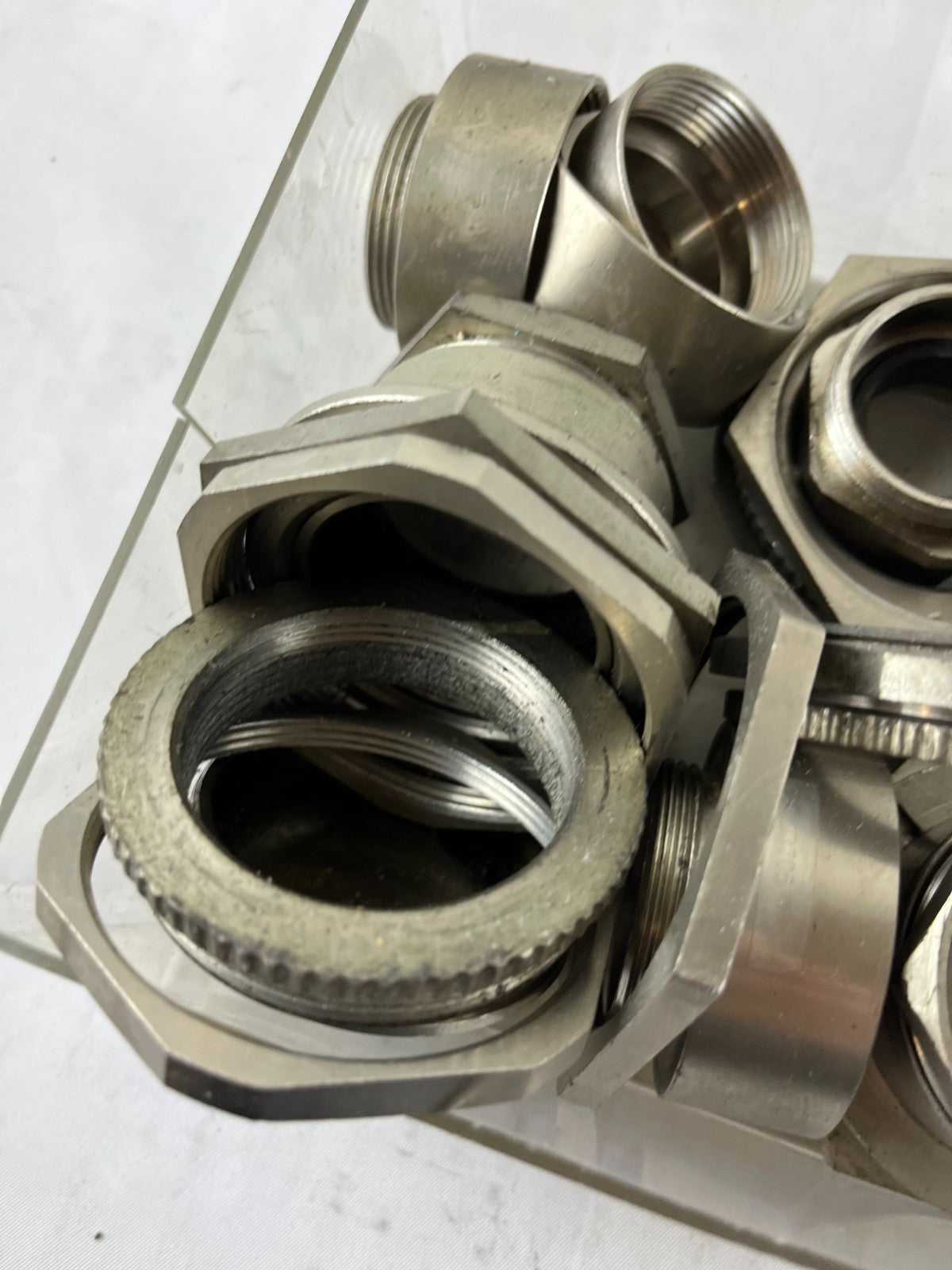 Stainless Steel Sensor Bulkhead Fittings M50 IP68 Bundle Used Spare Parts