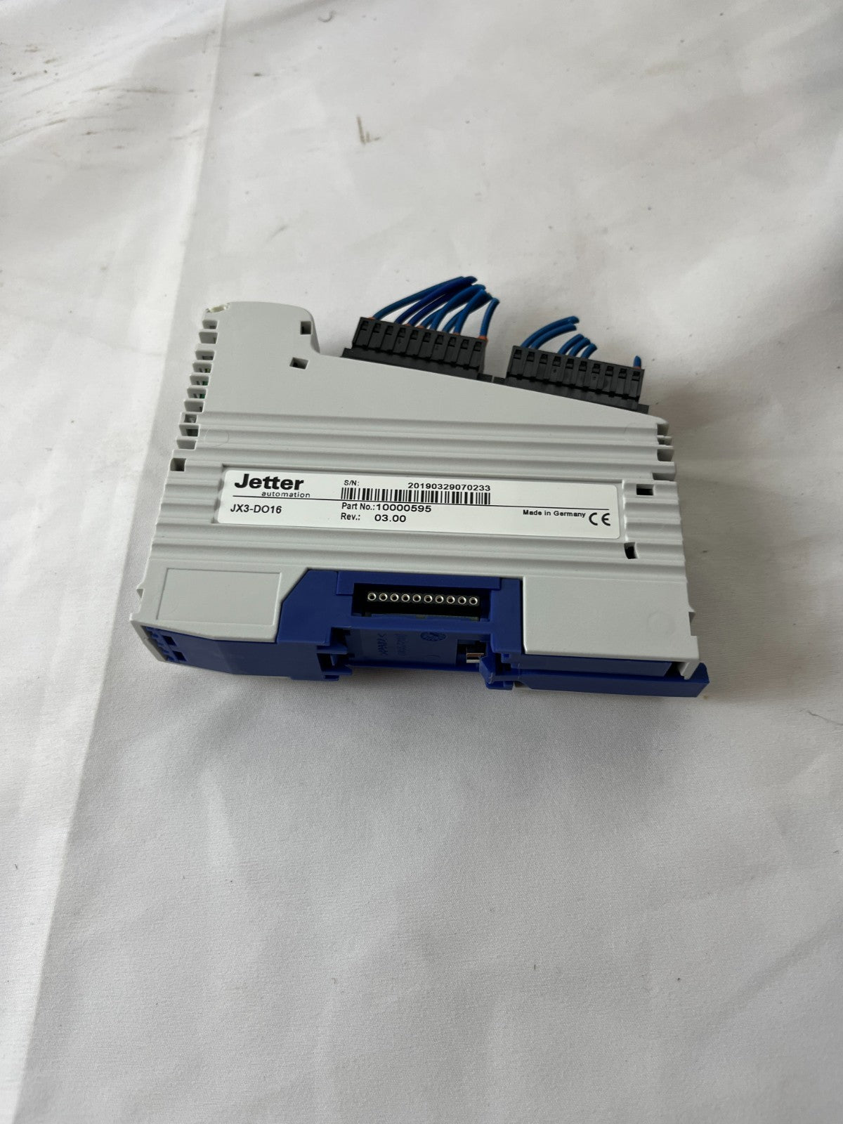 Jetter JX3-DO16 Digital Output Module 10000595 16 Channel 24VDC PLC Used Spare