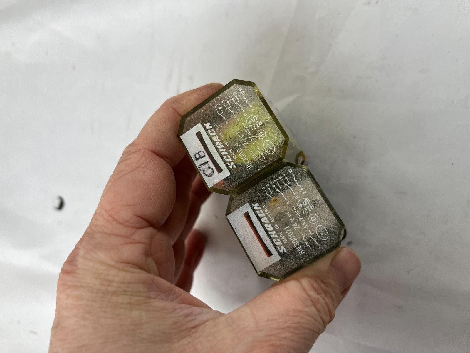 Schrack RN300024 Relay 24V DC 5A 11‑Pin Octal – Lot of 2 Used Spare Units