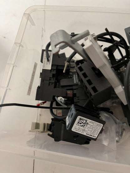 Siemens Industrial Control Components Lot MCCB Breakers Contactors Used Spares