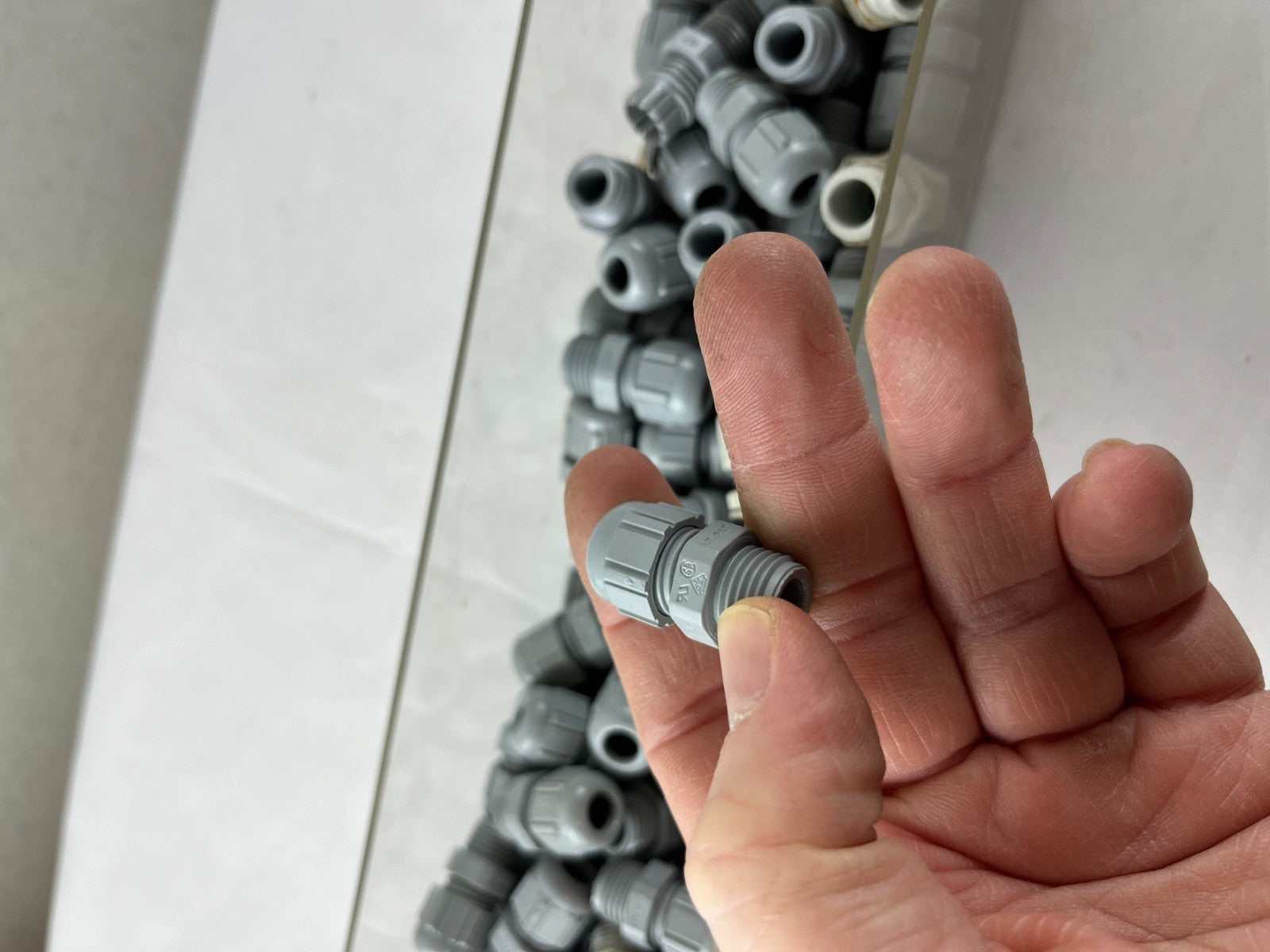 LAPP SKINTOP ST PG7 Cable Glands Polyamide Gray Lot Bundle Aprox 100 pcs Used