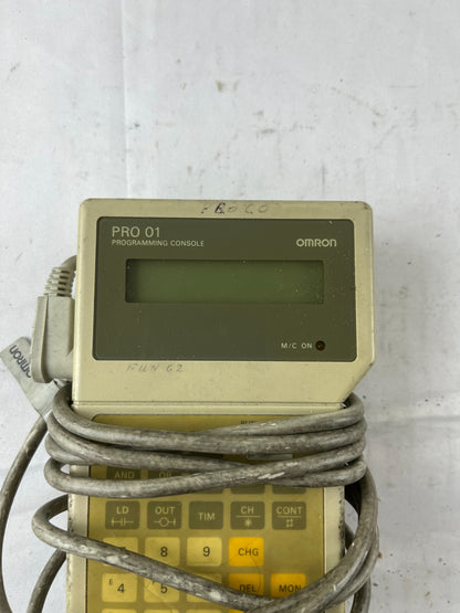 Omron SP10‑PRO01‑V1 PRO 01 Programming Console Used Spare Part
