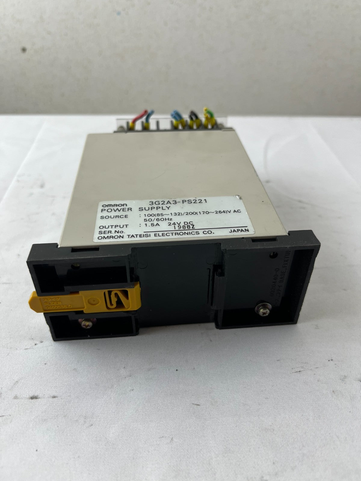 Omron 3G2A3-PS221 Power Supply 24V DC 1.5A 100–240VAC PS221 Used Japan Spare