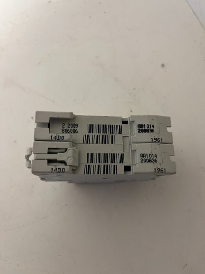 Schneider Electric C60N C2 2P 400V Miniature Circuit Breaker 6000A Used Spare