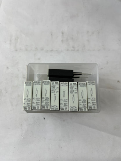 10x Siemens 3RT1916-1CD00 Surge Suppressor RC Element 127–240 V AC 150–250 V DC