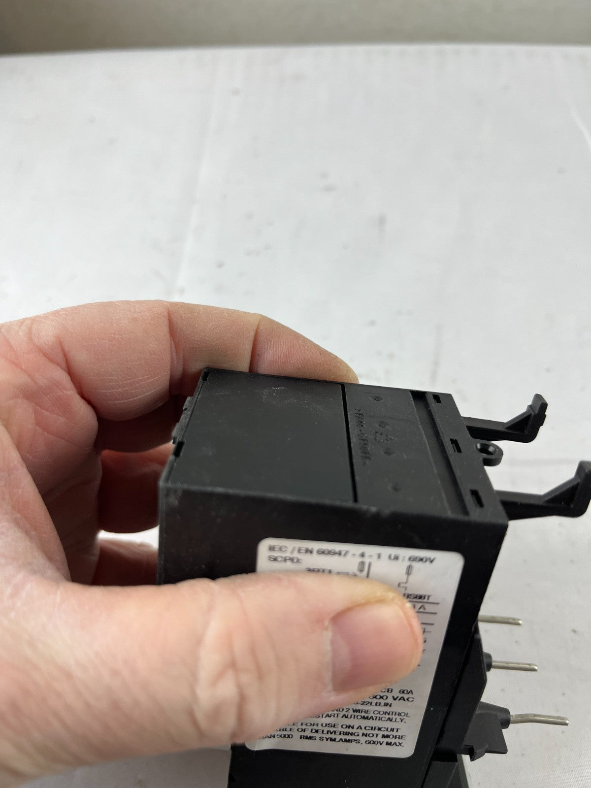 Siemens SIRIUS 3RU1126-4BB0 Thermal Overload Relay 14–20A Class 10 Used