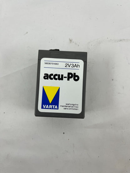 Varta accu-Pb 2V 3Ah Lead Battery 56030701063 Vintage NOS Box Germany