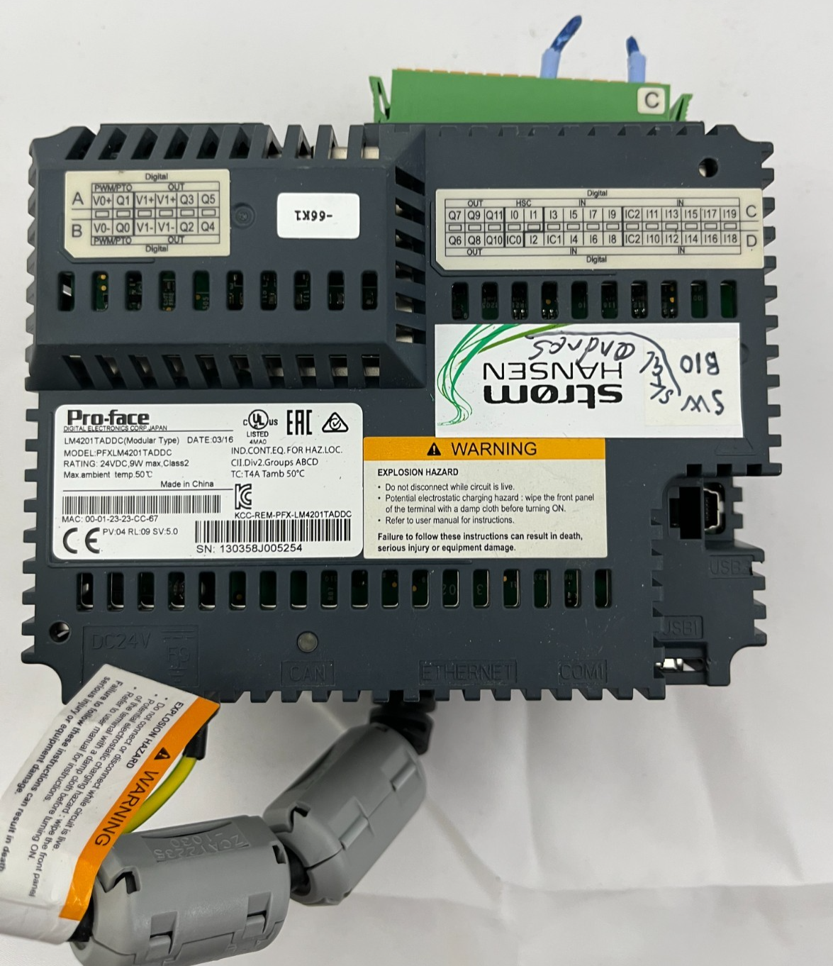 Pro-face LM4201TADDC Modular HMI Controller PFXLM4201TADDC LT4000M Used Working