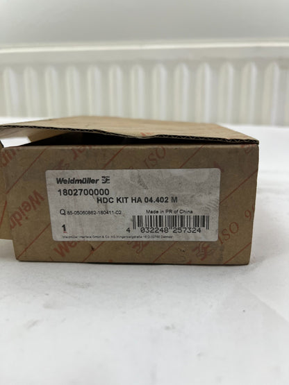Weidmüller HDC KIT HA 04.402 M Heavy Duty Connector Set 4-Pole 16A 400V M20