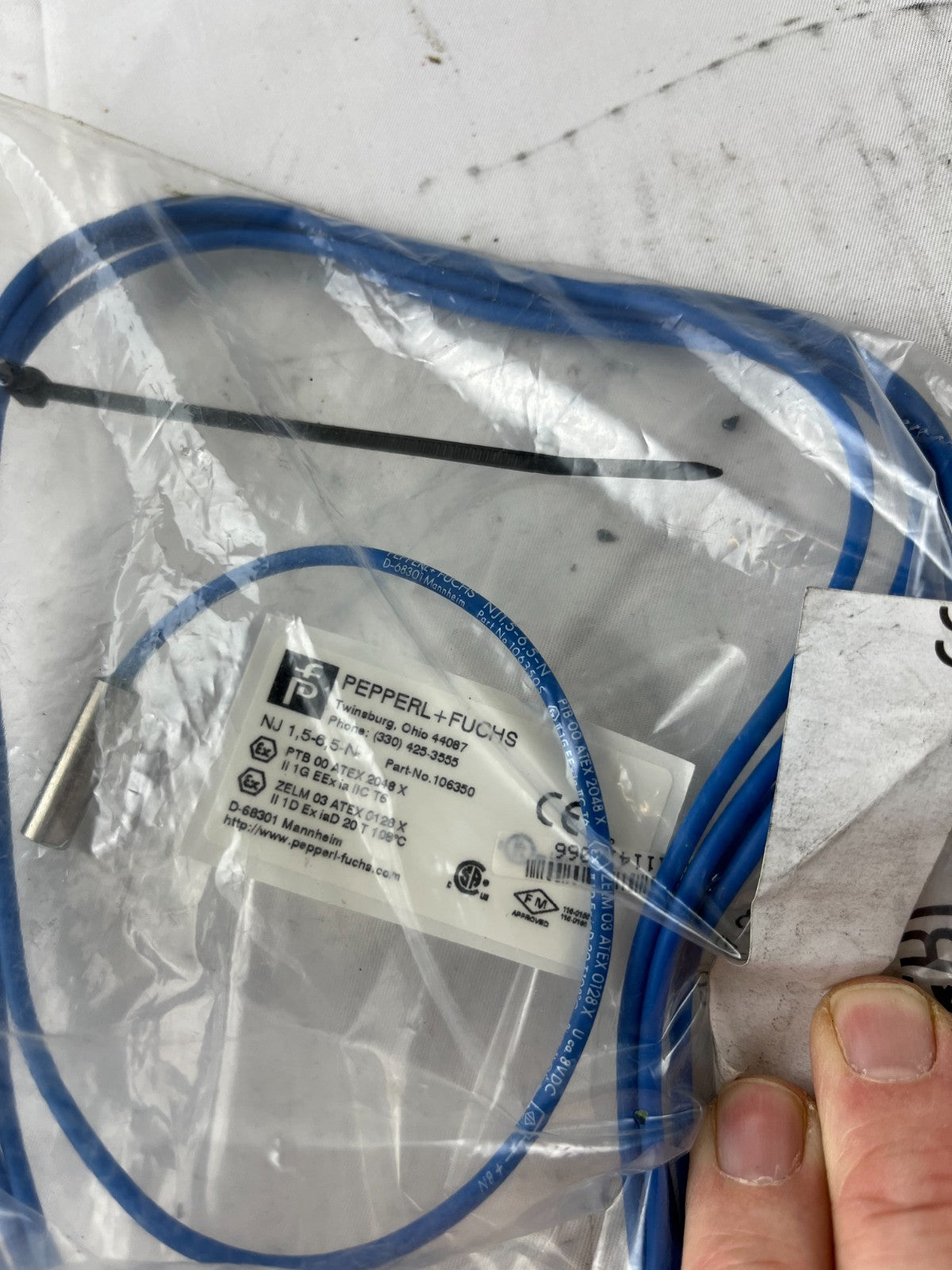 Pepperl+Fuchs NJ1.5-6.5-N Inductive Proximity Sensor 10–30 VDC New Spare