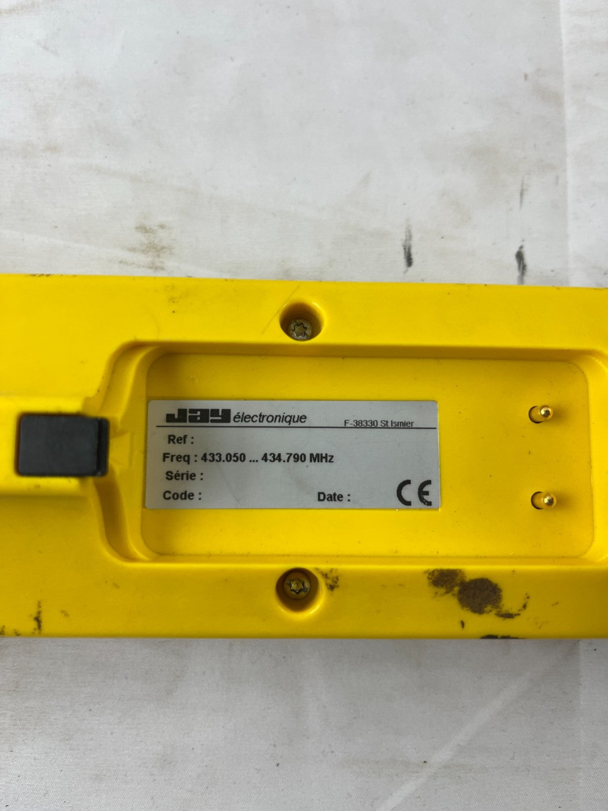 Jay Electronique Industrial Radio Remote Control Pendant 433–434 MHz Used Spare