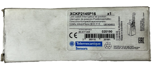 Telemecanique XCKP2145P16 Limit Switch Roller Lever IP67 240VAC 3A NEW Spare