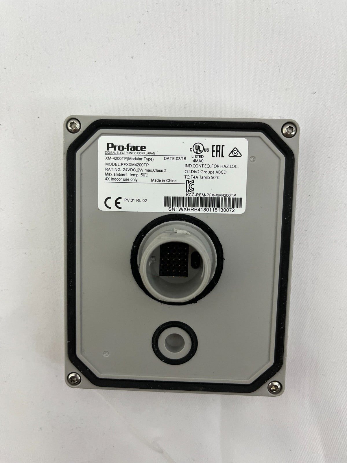 Pro-face XM-4200TP Modular HMI Touchscreen PFX-XM4200TP Explosion-Proof Used