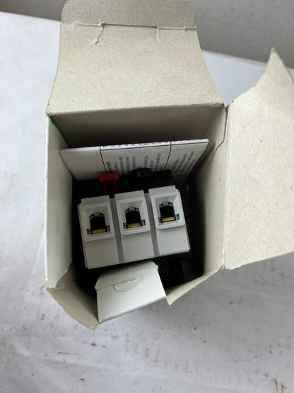 Schneider TeSys VCF3 016599 3‑Pole 63A Emergency Stop Switch Disconnector New