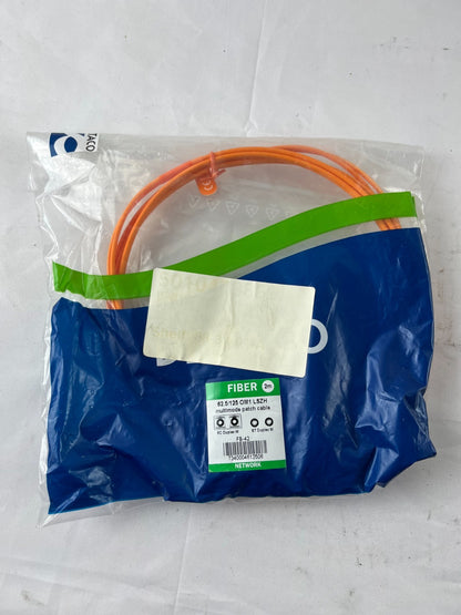 62.5/125 OM1 Fiber Patch Cable 2m SC Duplex to ST Duplex LSZH New Spare Part