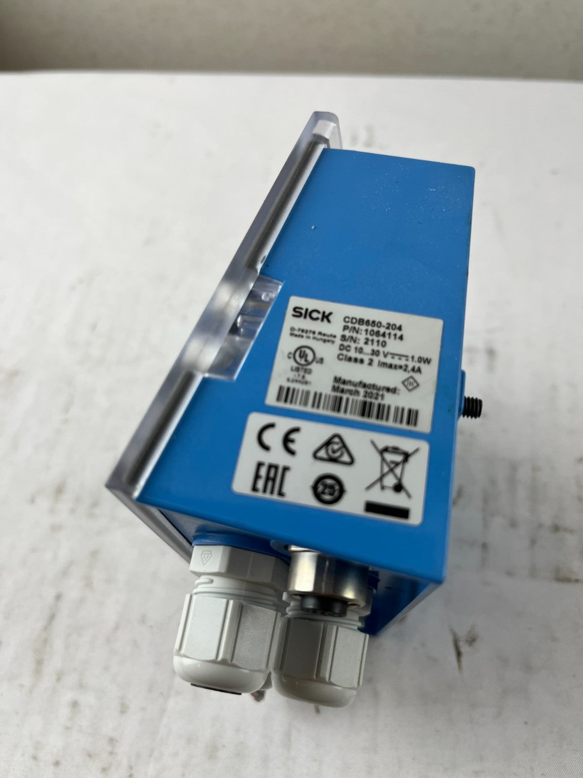 SICK CDB650-204 Connection Module 10–30VDC Sensor Interface Box Used Spare Unit
