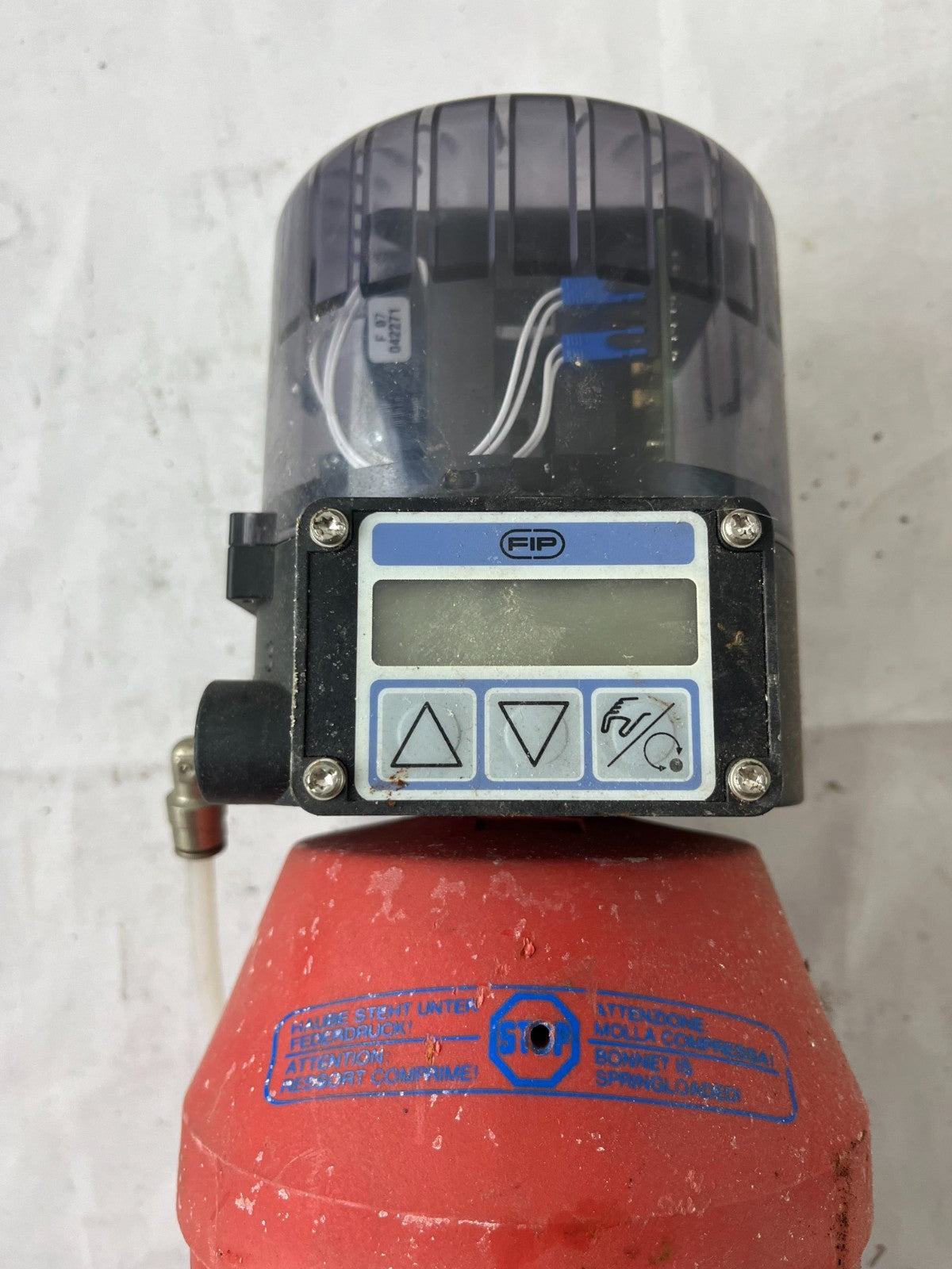 FIP VVM/NC Pneumatic Diaphragm Valve DN25 PN10 EPDM Smart Positioner Used Spare