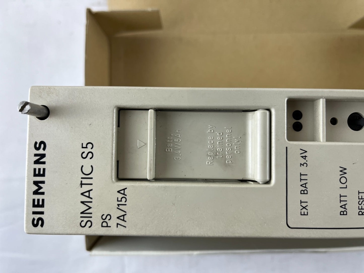 Siemens SIMATIC S5 PS 951 Power Supply 6ES5951‑7LD12 115/230 V AC 5 V DC 7/15 A