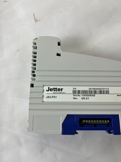 Jetter JX3-PS1 Power Supply Module 24V DC Automation Controller Used Spare Unit