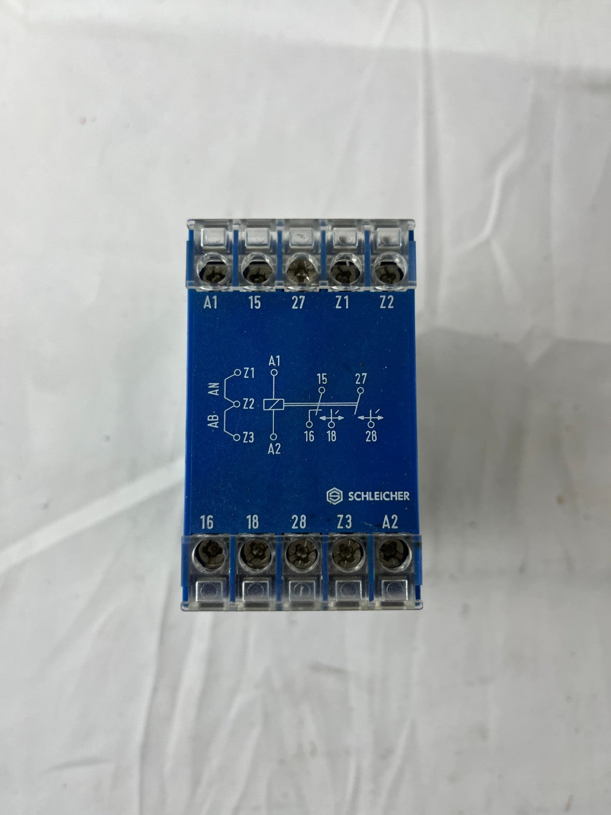 Schleicher SSY12 D Time Relay NEW 230V AC/DC 0.5s Fixed Germany DIN Rail