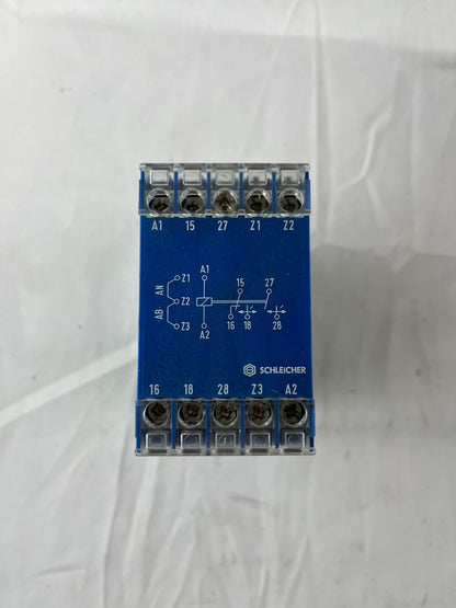 Schleicher SSY12 D Time Relay NEW 230V AC/DC 0.5s Fixed Germany DIN Rail