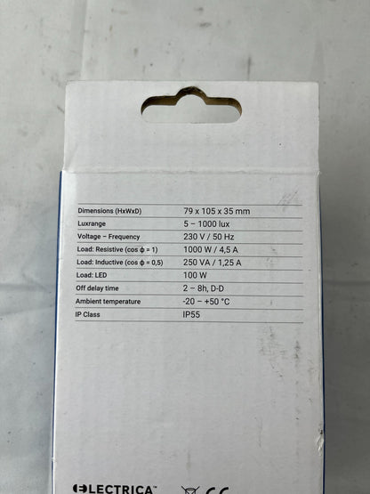 Electrica SP-PC24 Day/Night Switch PC24 230V 1000W IP55 New in Box
