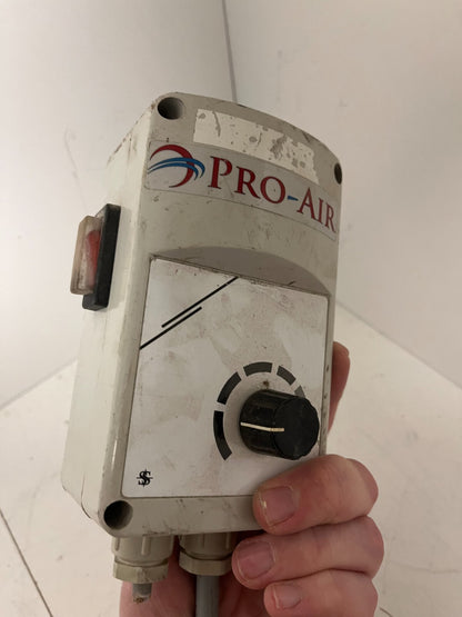 PRO-AIR STL-0-30-AT Fan Speed Controller 230V 0.3-3.0A IP54 Used Working