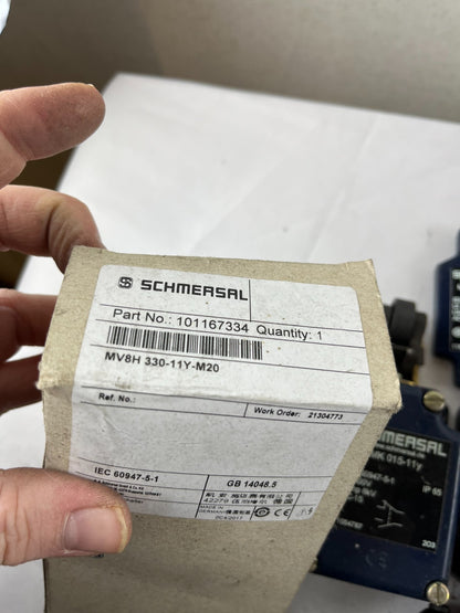 Schmersal MK/MV/MS/MR 330-11Y-M20 Limit Switch Assorted Lot 11x IP65 Used