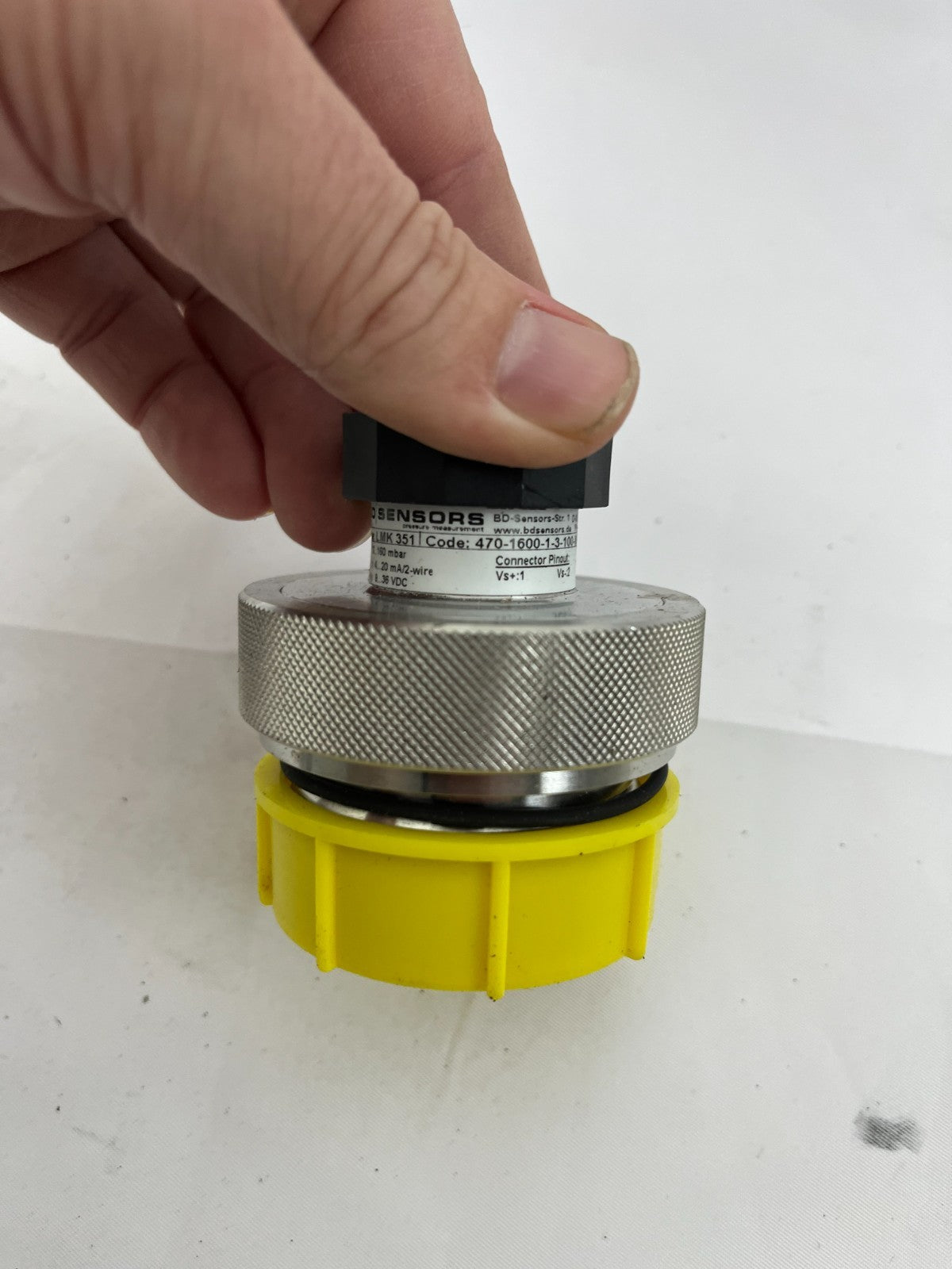 NEW BD Sensors LMK 351 Pressure Transmitter 0–160 mbar 4–20mA G1½" ISO4400 Boxed