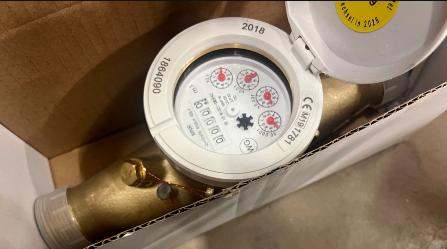 WDV MOLLINE Mehrstrahlzähler MNR R100-H Multi-Jet Water Meter Q3 10 m³/h DN25