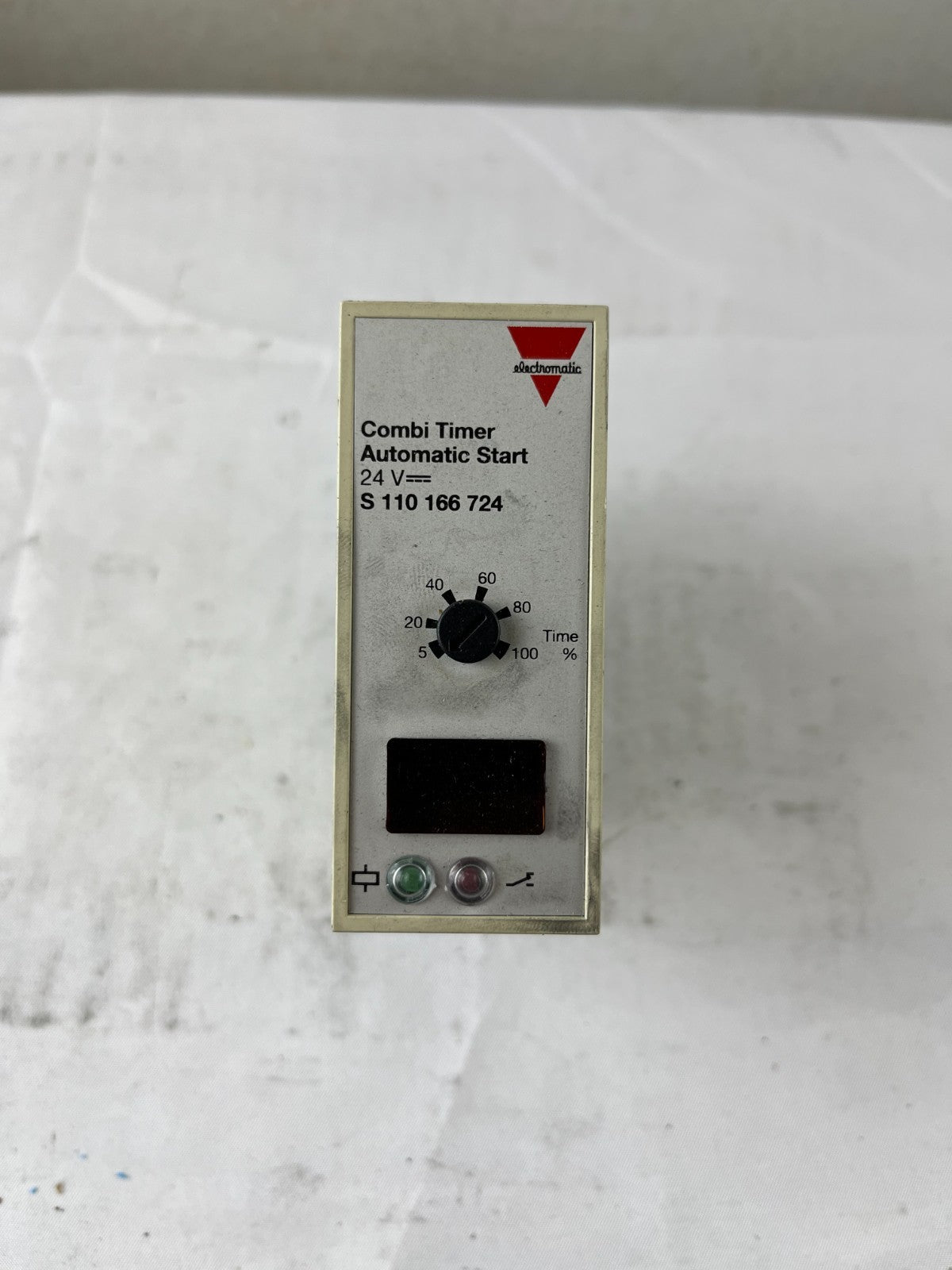 Carlo Gavazzi S 110 166 724 Combi Timer Automatic Start 24V DC Used Denmark