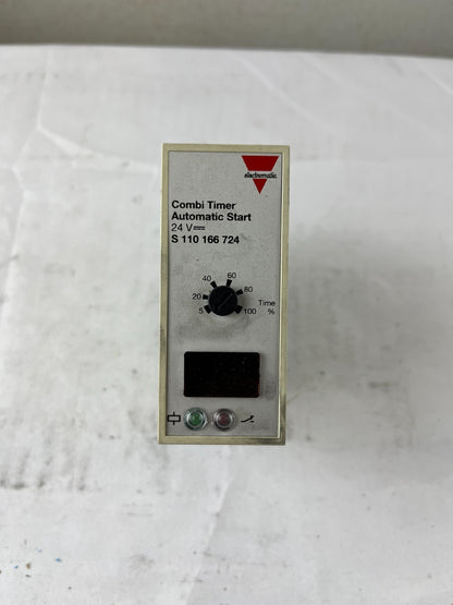 Carlo Gavazzi S 110 166 724 Combi Timer Automatic Start 24V DC Used Denmark
