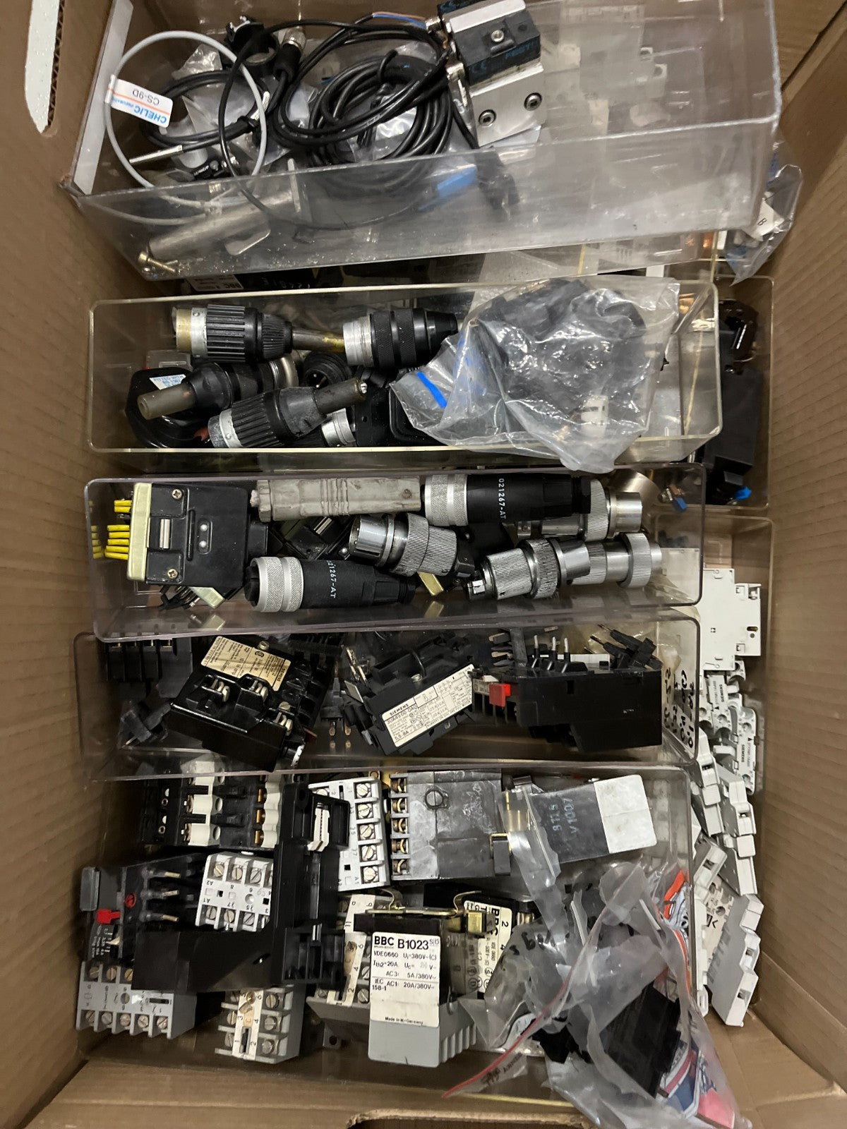 Mixed Lot Siemens & Dresselhaus Industrial Control Parts Coils Contacts Blocks