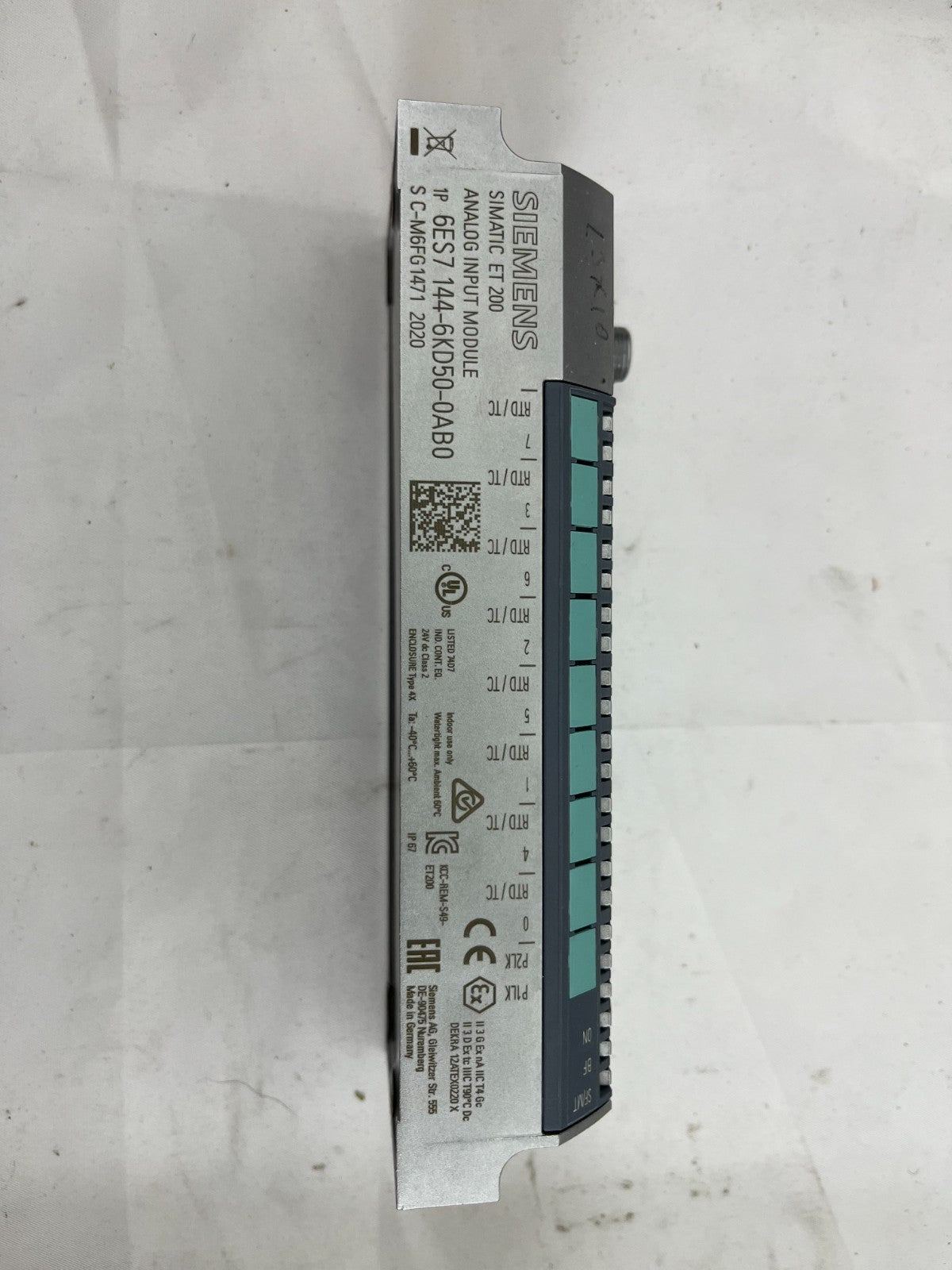 Siemens ET 200eco PN Analog Input Module 6ES7 144-6KD50-0AB0 | 8 AI RTD/TC Used
