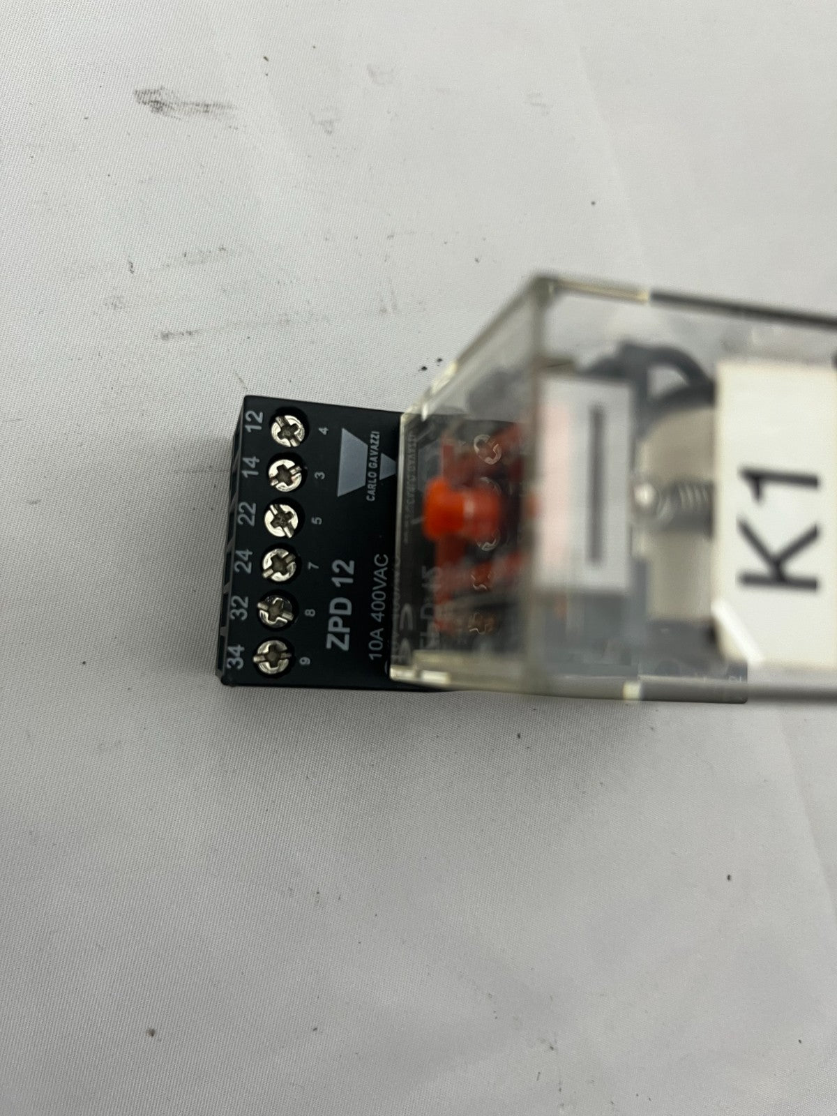 Carlo Gavazzi ZPD 12 & Schrack MT328230 Relay Bundle – 230V 10A Industrial Used