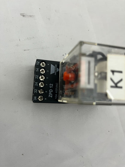 Carlo Gavazzi ZPD 12 & Schrack MT328230 Relay Bundle – 230V 10A Industrial Used