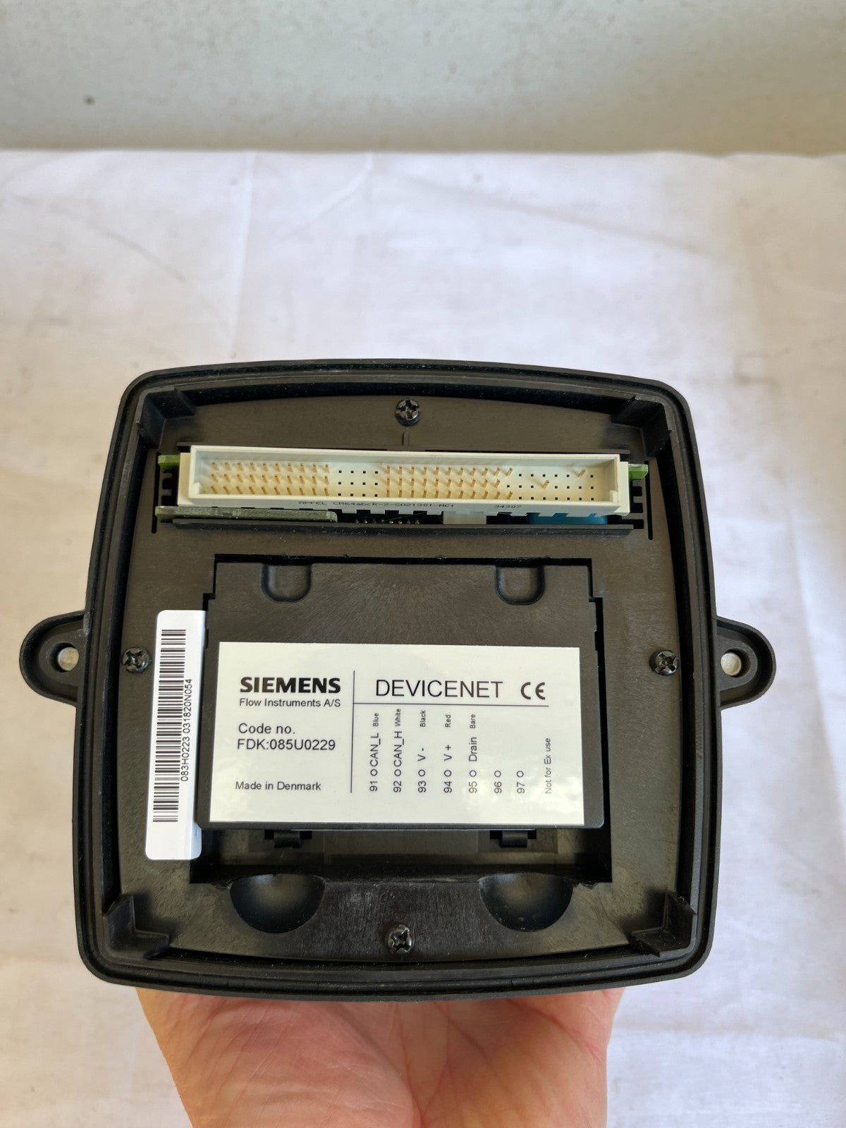 Siemens Sitrans F C MASS 6000 Massflo FDK:083H0223 DeviceNet Parts SOLD AS IS