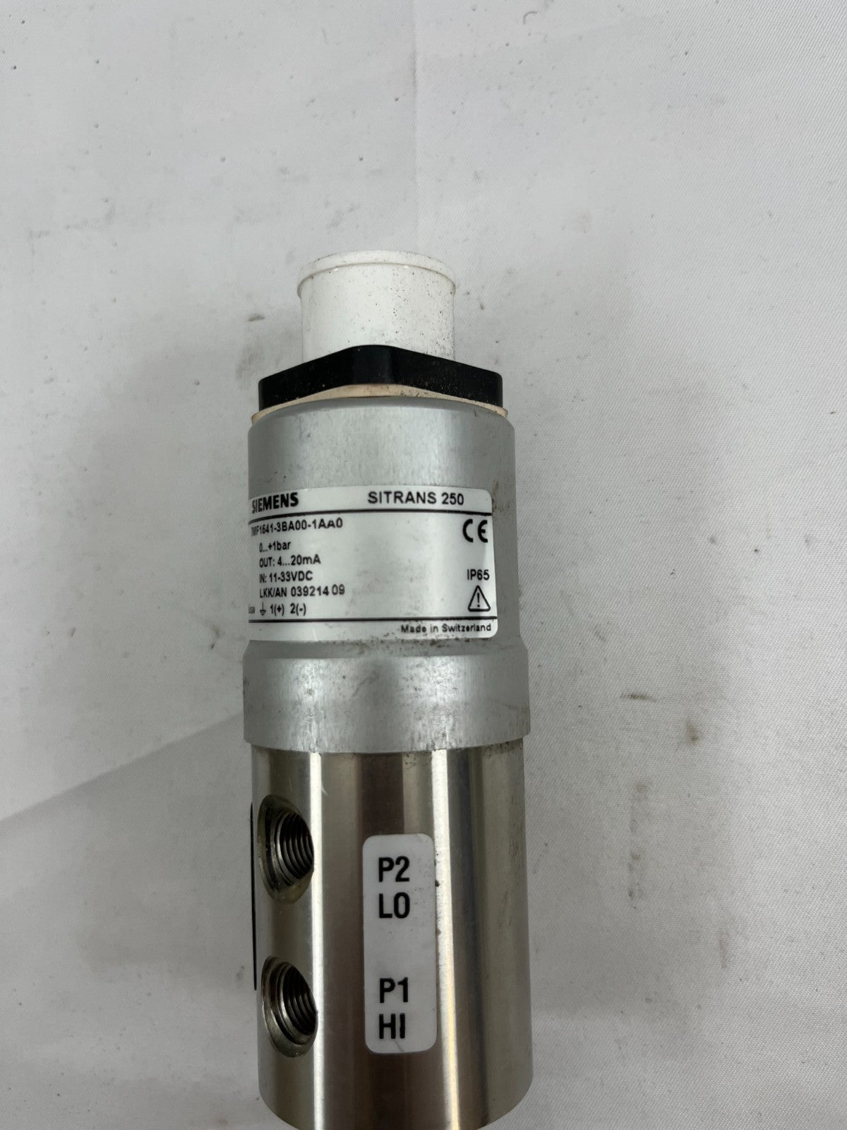 Siemens SITRANS P250 Differential Pressure Transmitter 7MF1641-3BA00-1AA0 Used