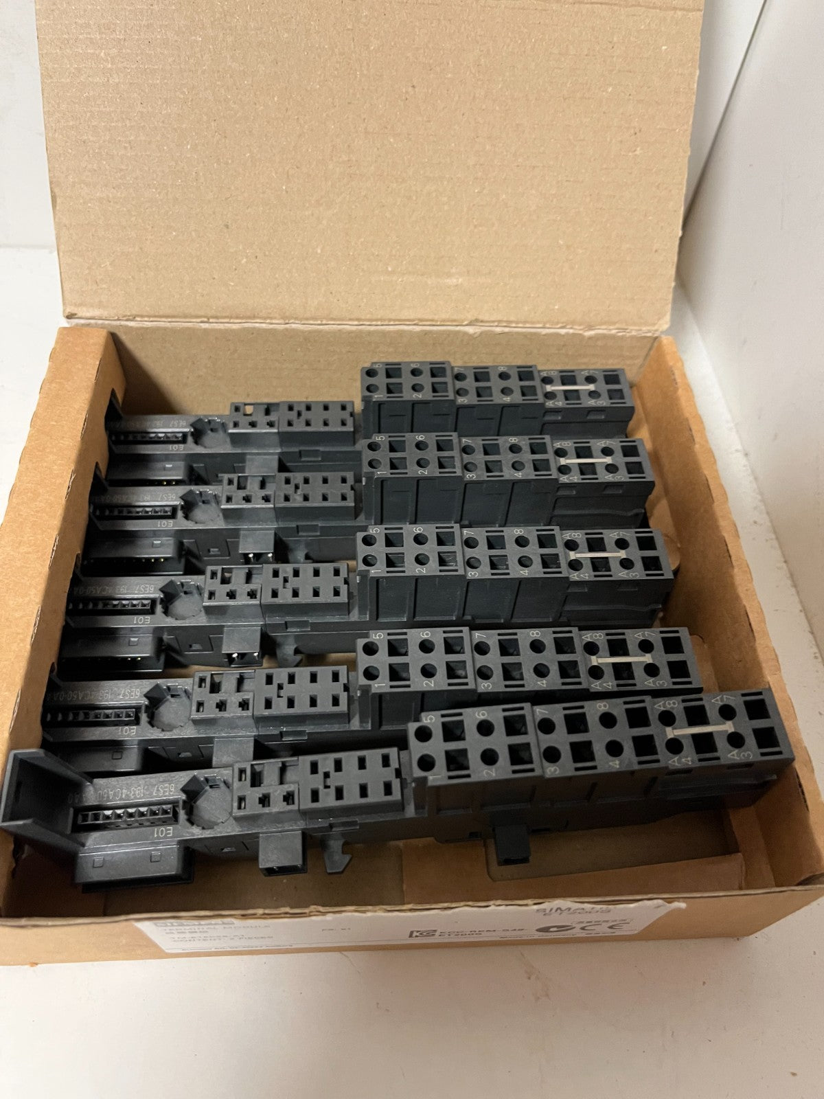 Siemens SIMATIC ET200S Terminal Module 6ES7 193-4CA50-0AA0 Lot of 5x New in Box
