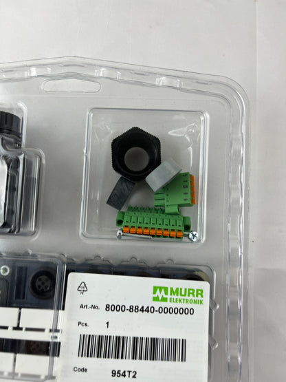 Murr Elektronik 8000-88440-0000000 Exact12 M12 Distribution Box 8×M12 4-Pin 24V