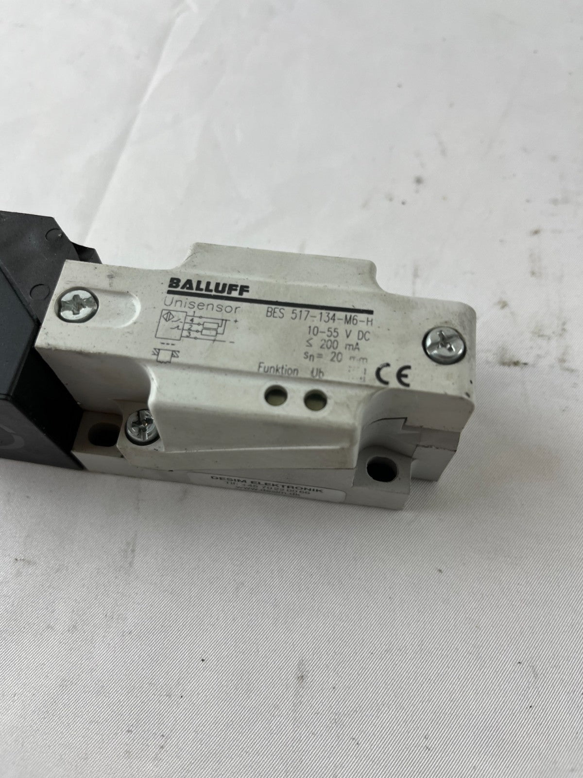 Balluff BES 517-134-M6-H Unisensor Inductive Sensor 10-30VDC 20mm Used Spare