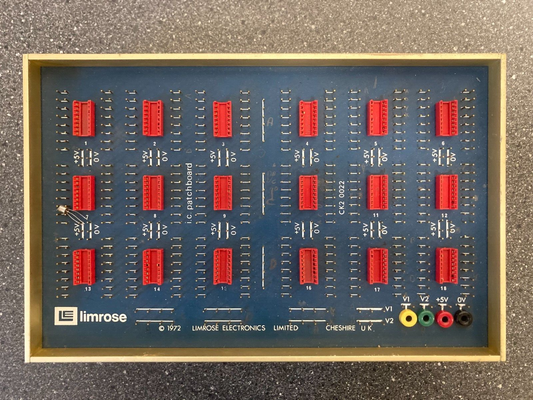 1972 Limrose Electronics IC Patchboard Model CK2 0022, Vintage Electronics