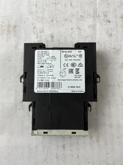 Siemens Sirius 3RP1525-1BP30 Timer Relay On Delay 24V 0.1-100s Used Spare Unit