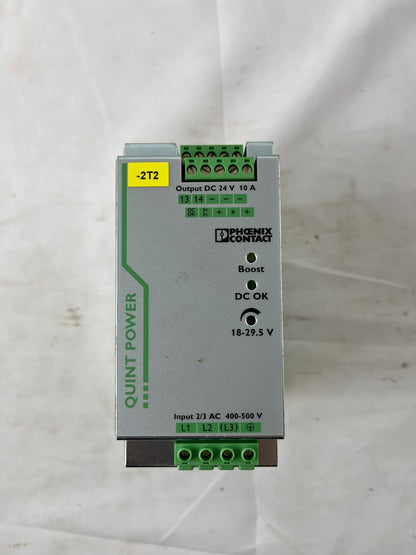 Phoenix Contact QUINT-PS/3AC/24DC/10 2866705 Power Supply 24VDC 10A Used Spare
