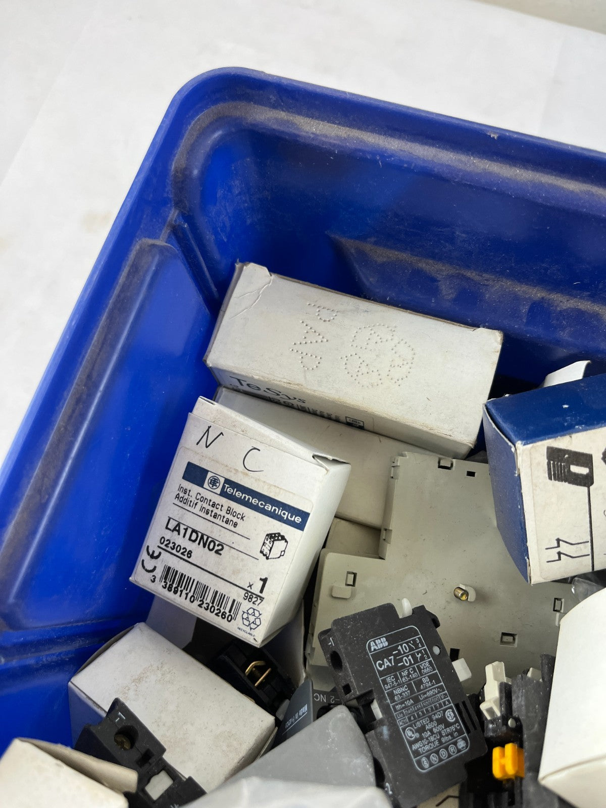 Telemecanique ABB Auxiliary Contact Blocks Mixed Lot LA1DN11 LA1DN02 CA5