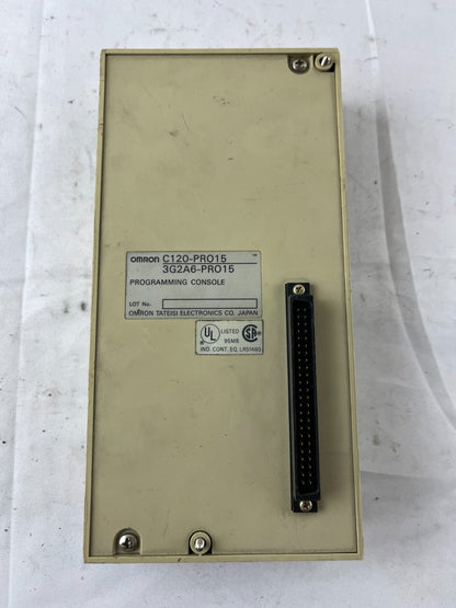 Omron C120‑PRO15 / 3G2A6‑PRO15 Programming Console Used Spare Part