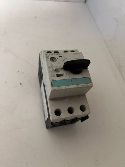 Siemens 3RV1021-1GA15 SIRIUS Motor Starter Protector 4.5–6.3A Used Spare Part