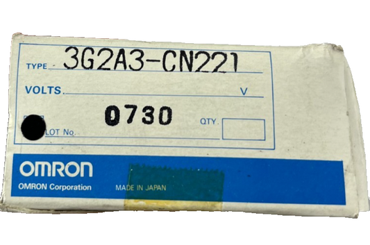 Omron 3G2A3-CN221 Programming Console Connecting Cable, New in Box