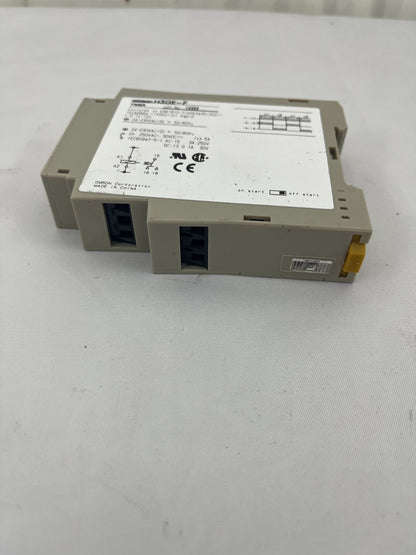 Omron H3DE-F Timer Relay 24–230V AC/DC Multi-Range DIN – Used, Tested, SPDT