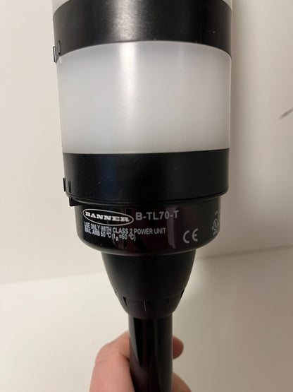 Banner B-TL70-T Stack Tower Light with Audible Alarm - Used, Tested, Working